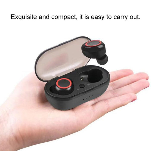 Wireless Stereo Bluetooth Headset With Charging Case Bth K08 Tws Version 5.0 Headsets