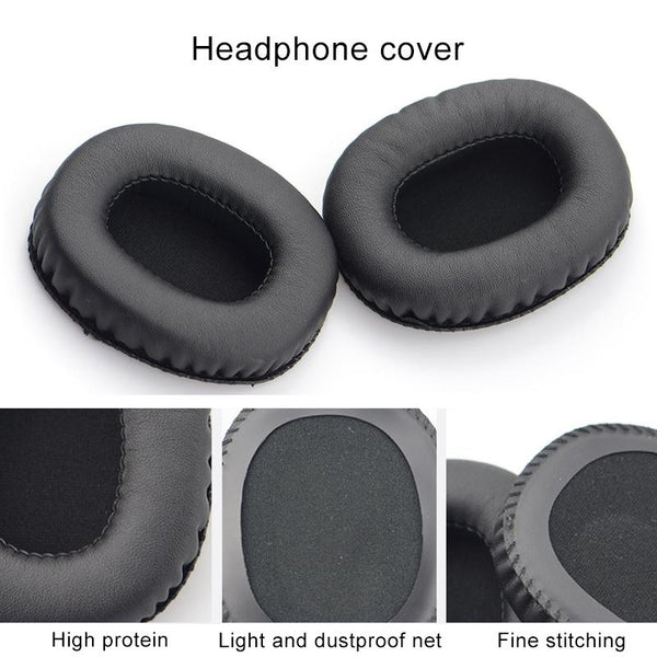 Soft Memory Foam Headphone Earmuffs For Marshall Monitor With Imitation Leather Headphone Accessories