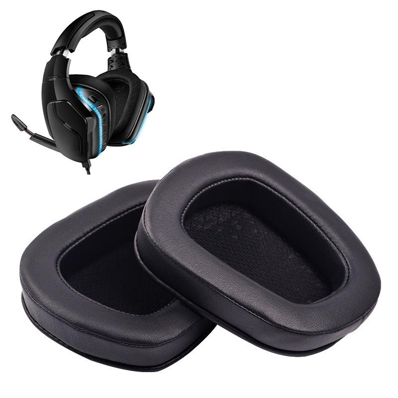 2 Pack Sheepskin Earphone Cushion Covers For Logitech G633 G933 Earmuffs Headphone Accessories