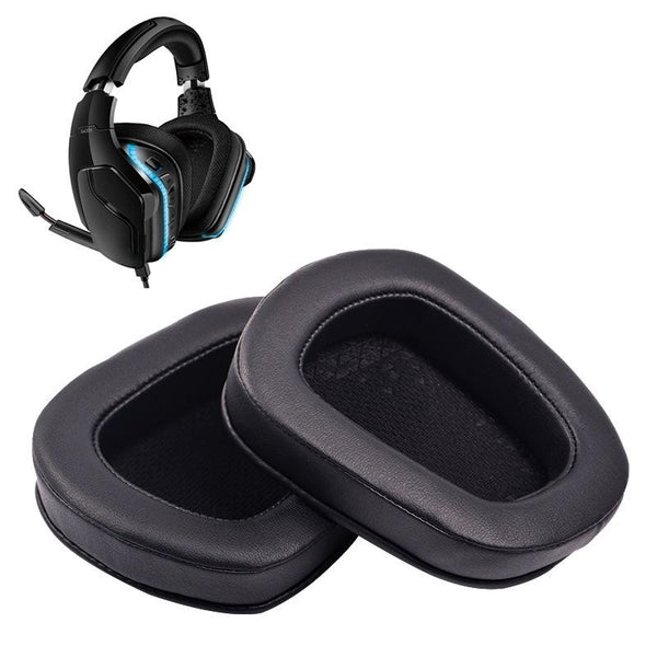 2 Pack Sheepskin Earphone Cushion Covers For Logitech G633 G933 Earmuffs Headphone Accessories