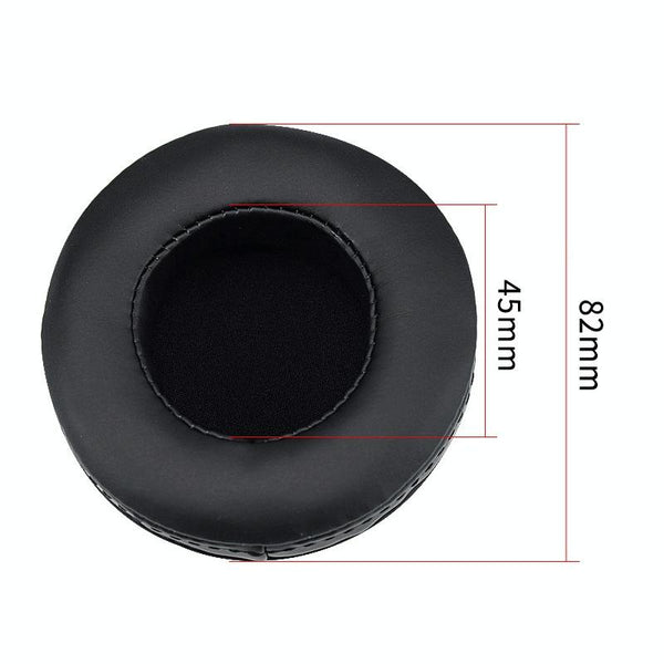 2 Pack Thickened Earphone Cushion Covers For Hesh 20 With Mesh Black Headphone Accessories