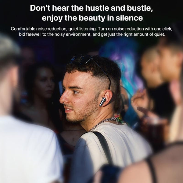 Wireless Bluetooth 5.0 Earphones With Anc And Led Display For Clear Sound Control Earbuds