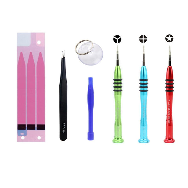 Seven Piece Mobile Phone Battery Repair Tool Set For Iphone 7 Plus Mobile Phone Parts