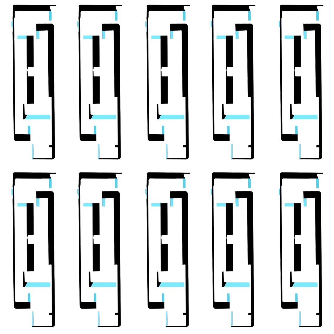 10 X Touch Panel Digitizer Adhesive For Ipad 2 Mobile Phone Parts