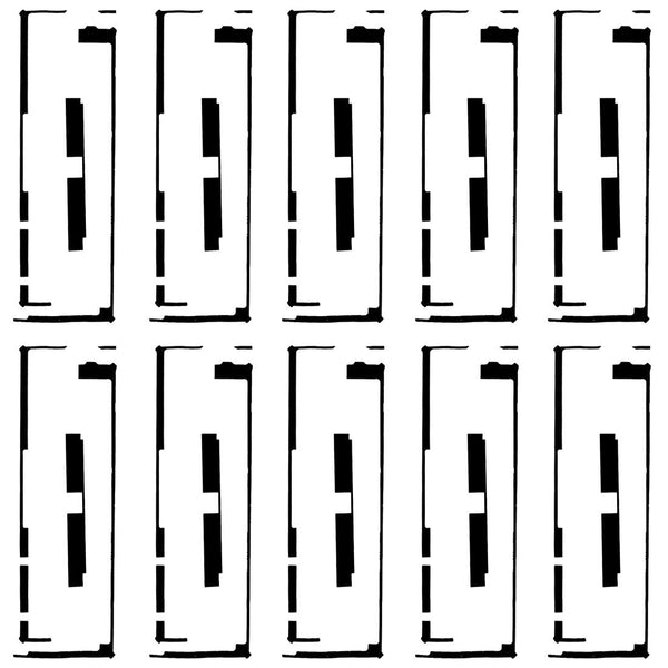 10 Piece Adhesive For Ipad 4 New 3 Touch Panel Digitizer Replacement Mobile Phone Parts