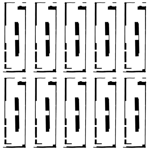 10 Piece Adhesive For Ipad 4 New 3 Touch Panel Digitizer Replacement Mobile Phone Parts