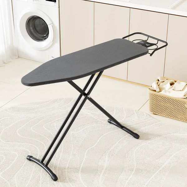 Artiss Ironing Board Foldable Iron Rest Black Ironing Board Covers & Accessories