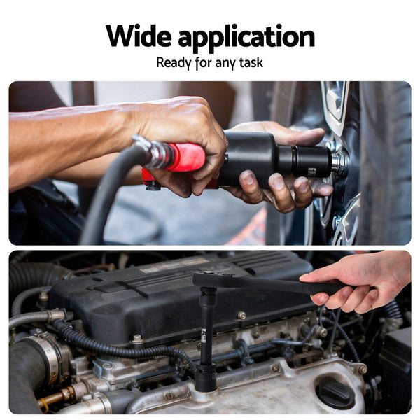 Giantz 30Pc 1/2" Drive Socket Set Cr V Steel 8 32Mm Workshop Repair Sockets & Socket Sets