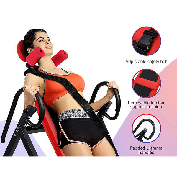 Everfit Inversion Table For Back Stretching Home Gym Sports And Fitness


Everfit Home Gyms