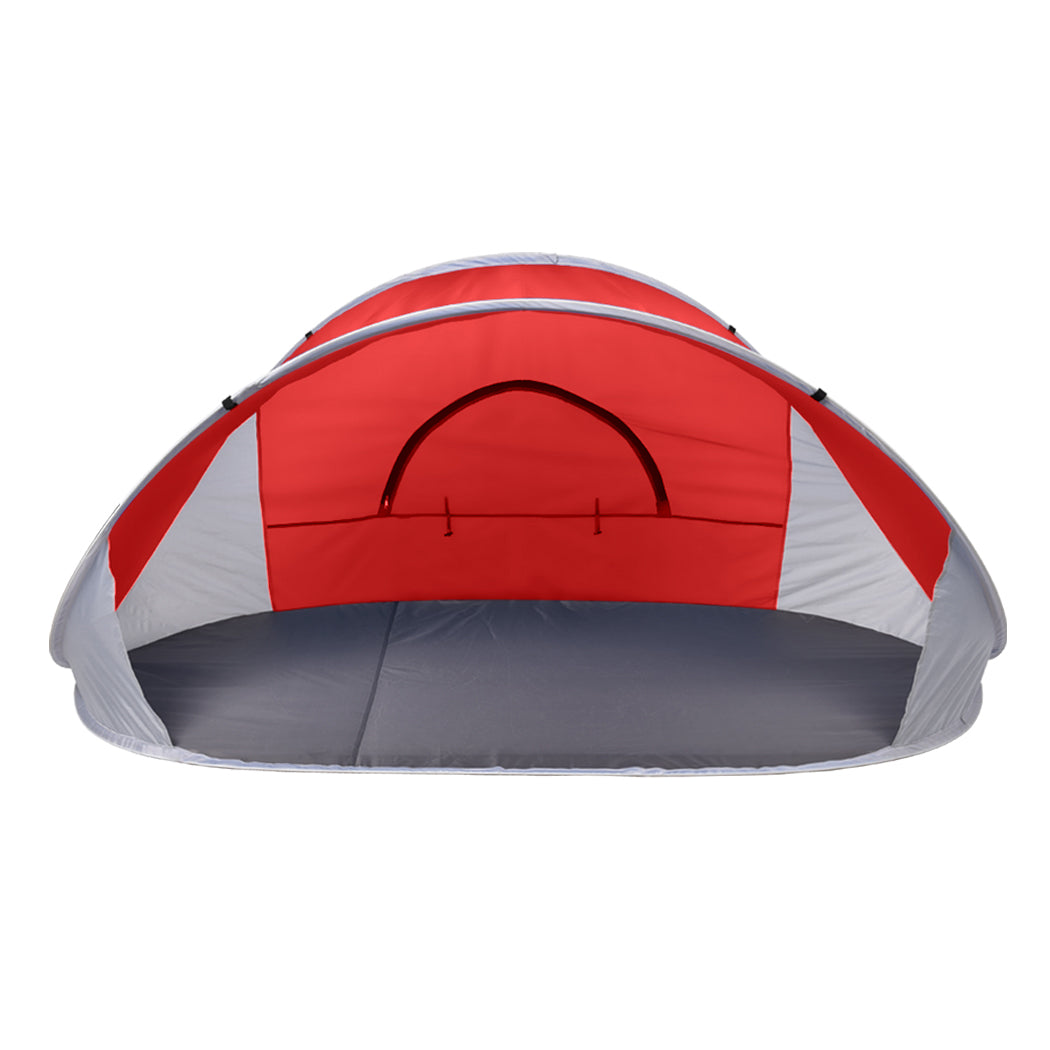 Mountview Pop Up Tent Camping Beach Red Pop Up Beach Tents