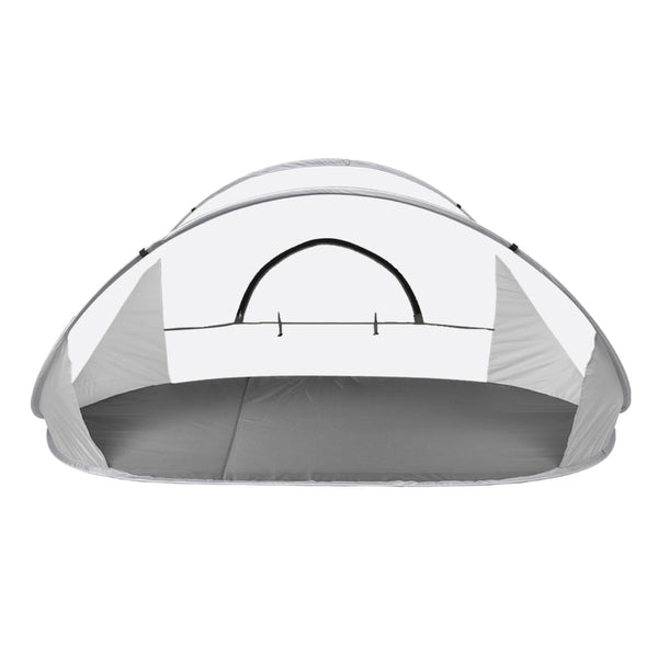 Mountview Pop Up Tent Camping Beach Grey Tents