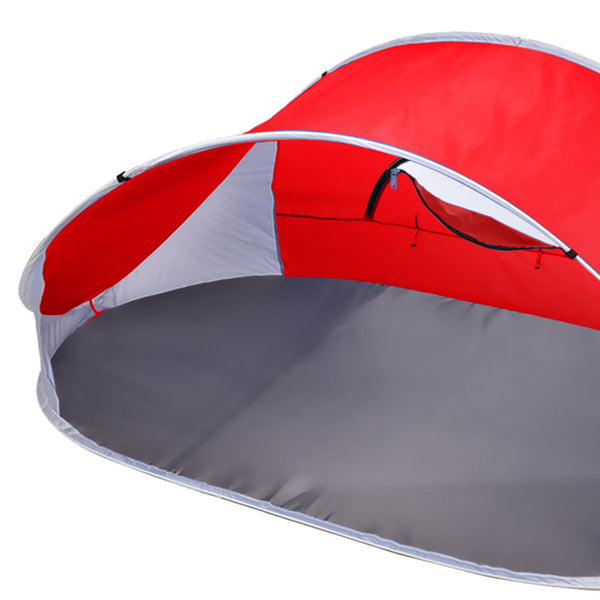 Mountview Pop Up Tent Camping Beach Red Pop Up Beach Tents