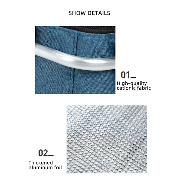 Elosung Insulated Picnic Basket With Aluminum Frame Portable Collapsible Cooler Bag 18L 40*20*23Cm(Red Plaid) Picnic Baskets & Backpacks