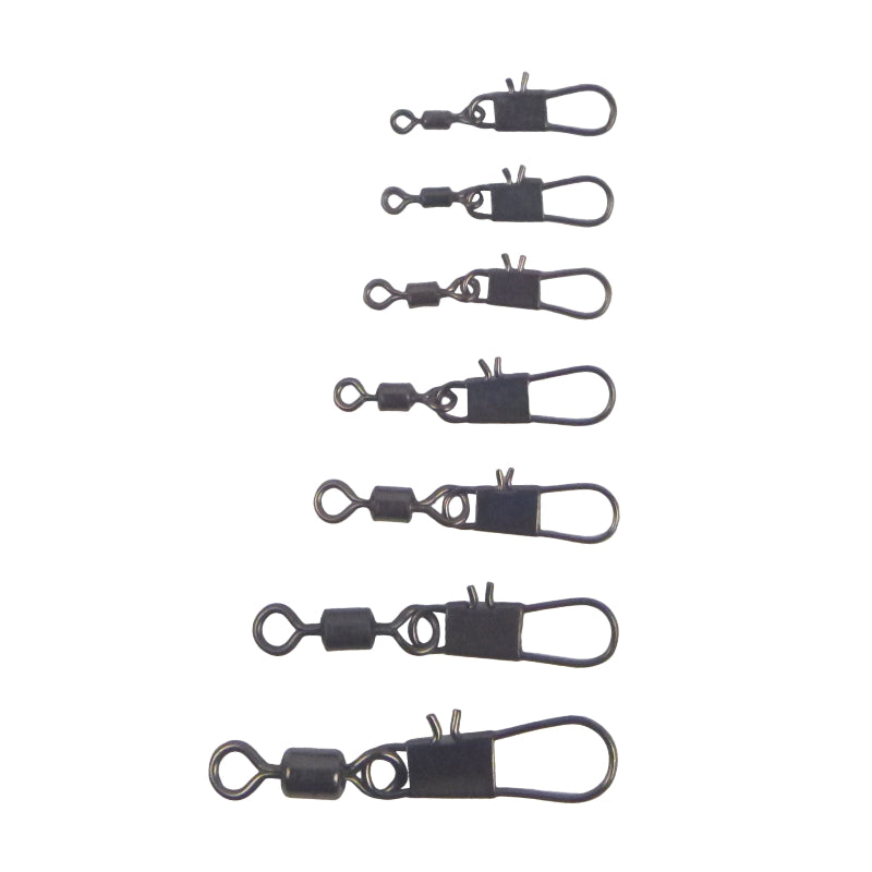 Swimerz Rolling Swivel W Interlock Snap Size 10 45 Pack Other Terminal Tackle