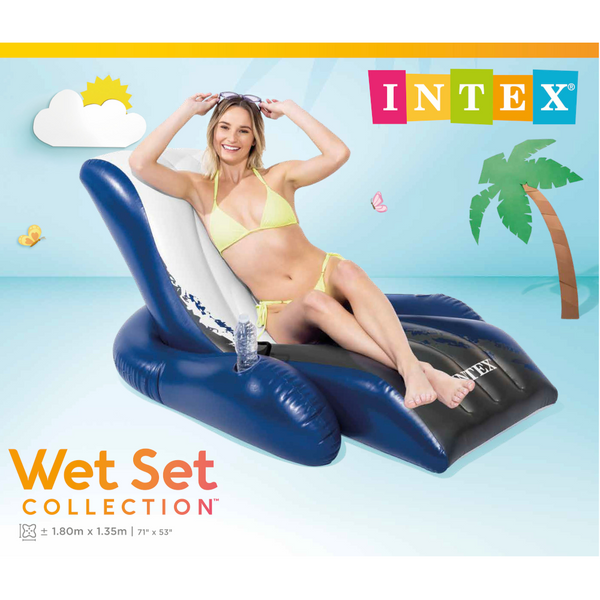 Intex Floating Recliner Lounge 58868 Inflatable Mattresses & Airbeds