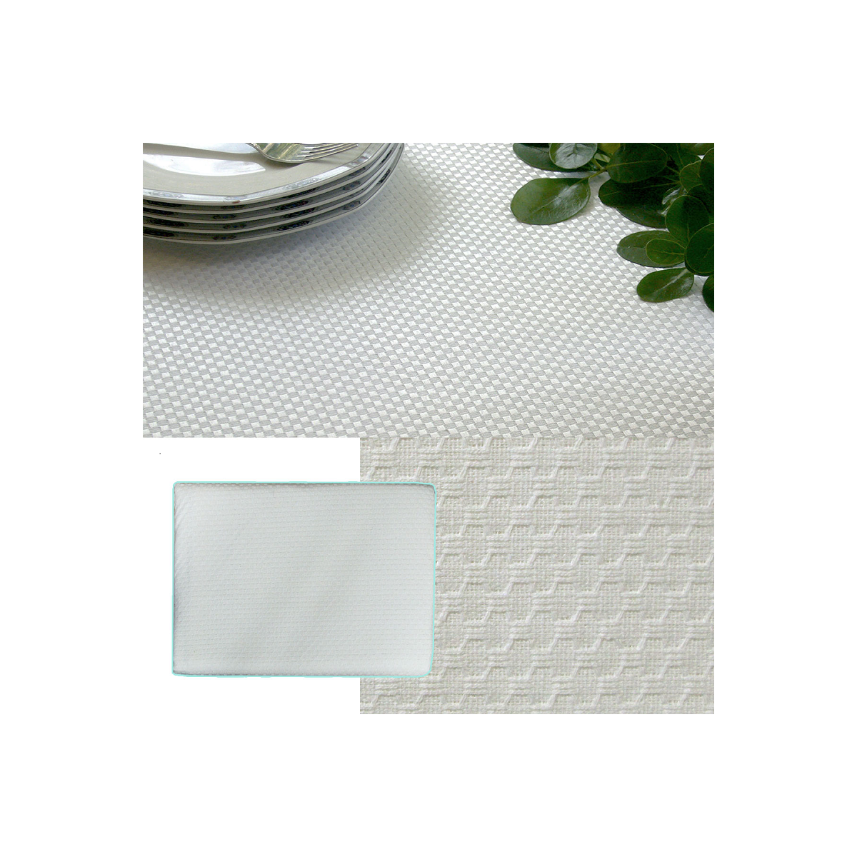 Prestige Cotton Rich Off White Table Cloth 180 X Cm Table Cloths