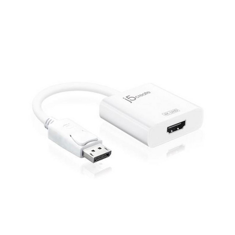 J5create Jda158 Displayport Dp To 4K Hdmi Active Adapter Monitor/Av Cables & Adapters