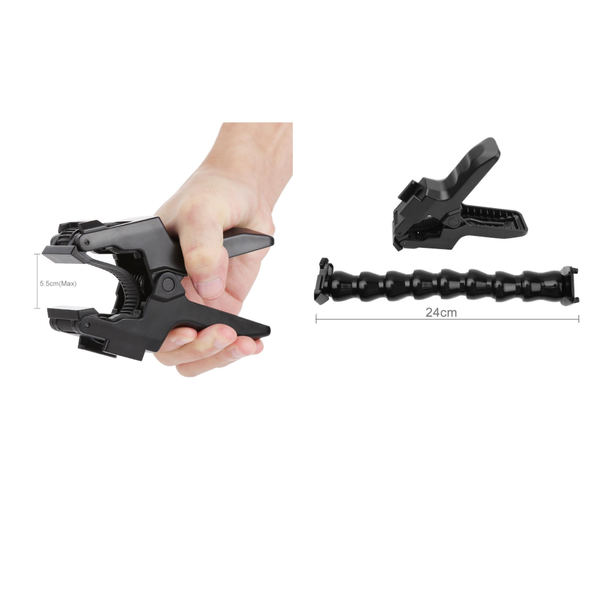 Jaws Flex Clamp Mount For Gopro Hero 12 Action Sports Camera Audio And Video Other Camera & Photo Accs