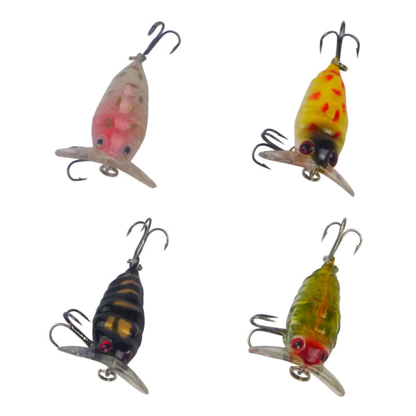 Toppu Mizzu Jitterbug Yellow Bug 40Mm Baits & Lures