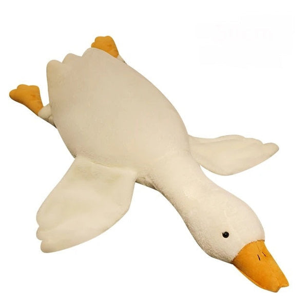 Side Sleep Body Pillow Huge White Goose Stuffed Animal Sleeping Pillows