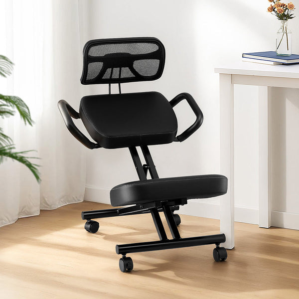 Artiss Kneeling Chair Ergonomic Office Home Knee Seat Posture Back Stretch Rest Chairs