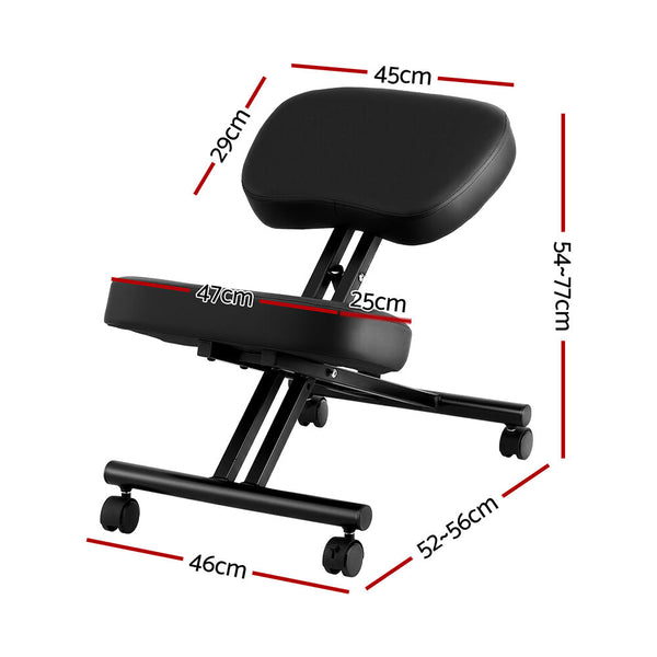 Artiss Kneeling Chair Ergonomic Office Home Knee Seat Posture Stretch Rest Chairs