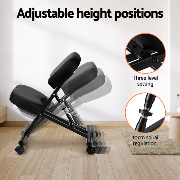 Artiss Kneeling Chair Ergonomic Office Home Knee Seat Posture Stretch Rest Chairs