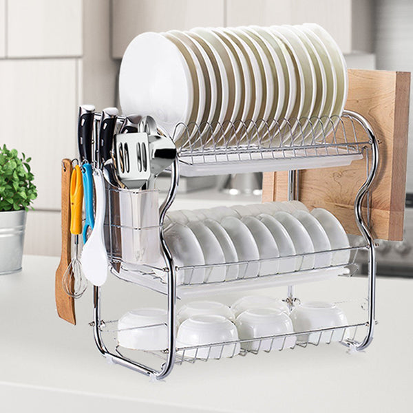 Toque Dish Rack Drying Drainer Cup Holder Racks & Hooks