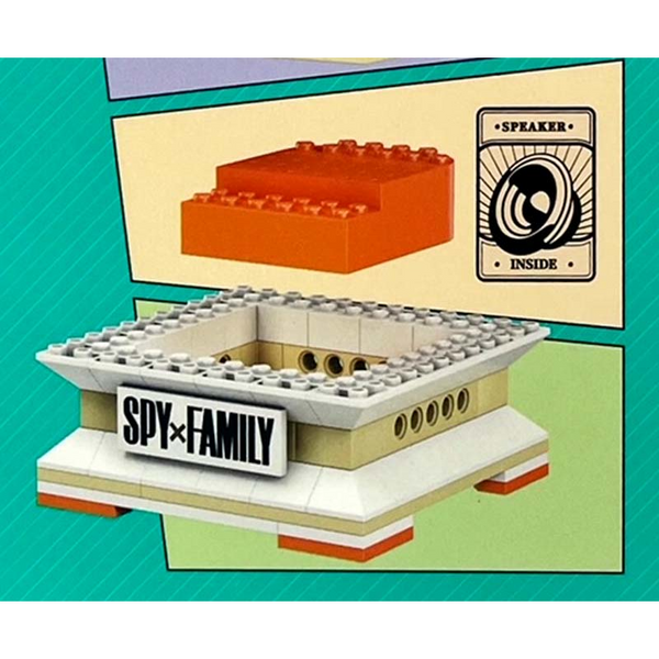 Kalos Spy X Family Anya Forger Building Block Bluetooth Speaker Building Toys Sets & Packs