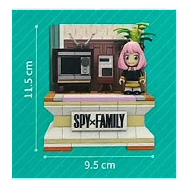 Kalos Spy X Family Anya Forger Building Block Bluetooth Speaker Building Toys Sets & Packs