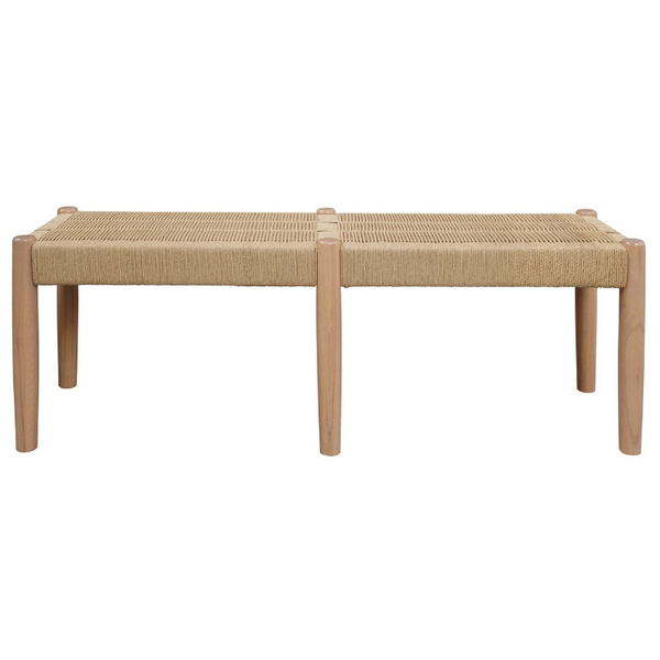 Kelly Loom Oak Bench (Natural) Benches