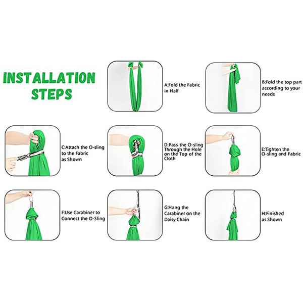 Blue Kids' Outdoor Hanging Swing Pod Chair Comfortable & Durable Hammock For Play Hammocks