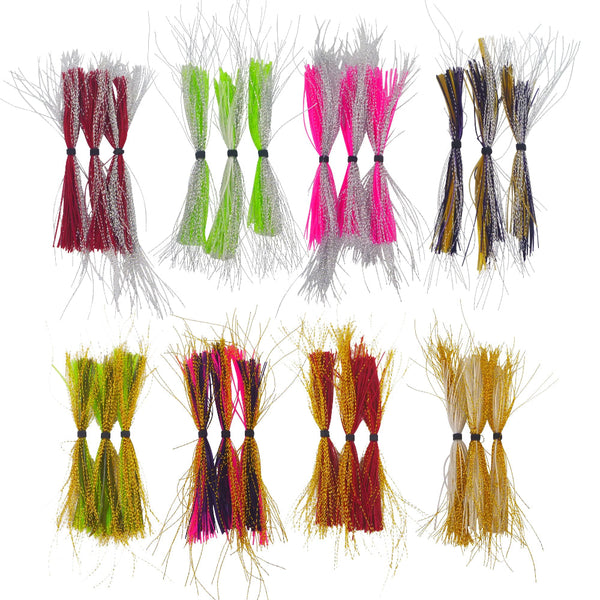 Dekoi Krystal Lure Skirts Gold Camo Qty 3 Baits & Lures