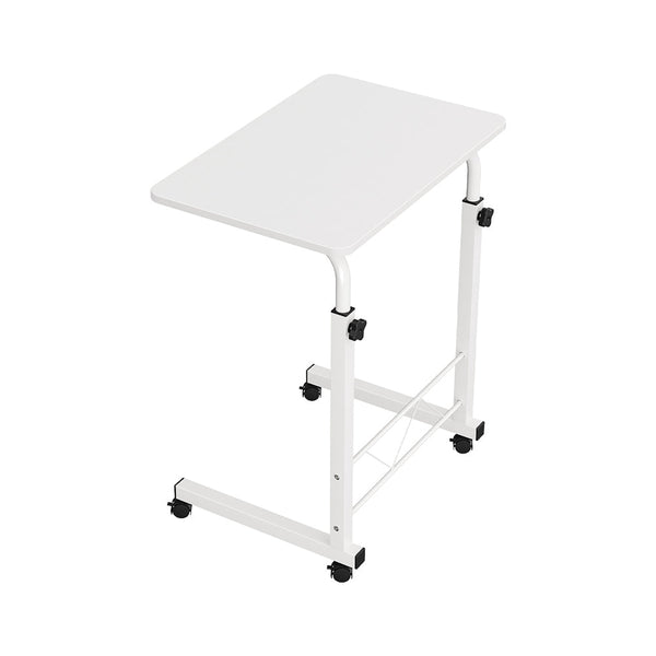 Artiss Laptop Desk Table Adjustable 60Cm White Laptop Desks