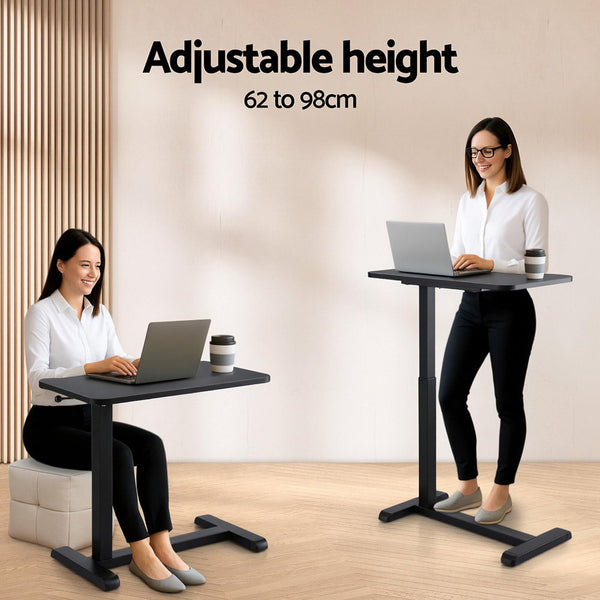 Artiss Laptop Desk Height Adjustable Mobile Workstation Computer Desks 70Cm Laptop Desks