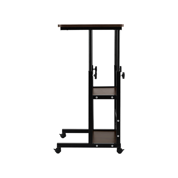 Artiss Laptop Desk Height Adjustable Mobile Workstation Computer Desks 60Cm Laptop Desks