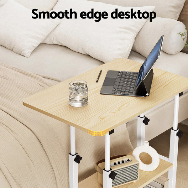 Artiss Laptop Desk Height Adjustable Mobile Workstation Computer Desks 60Cm Laptop Desks