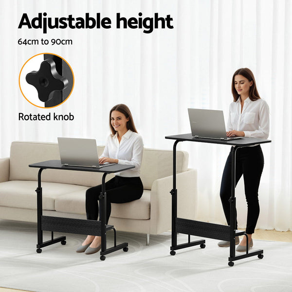 Artiss Laptop Desk Portable Sit Stand Desks Height Adjustable Workstation 80Cm Laptop Desks