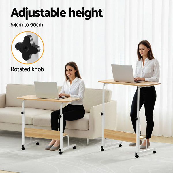 Artiss Laptop Desk Portable Sit Stand Desks Height Adjustable Workstation 80Cm Laptop Desks