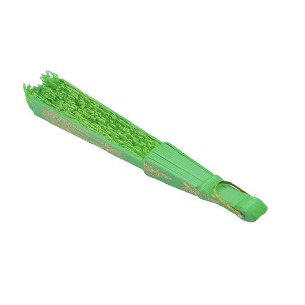 Br Costumes Lace Fan Hand Folding Wedding Party Bridal Spanish Accessory Green Hand Fans