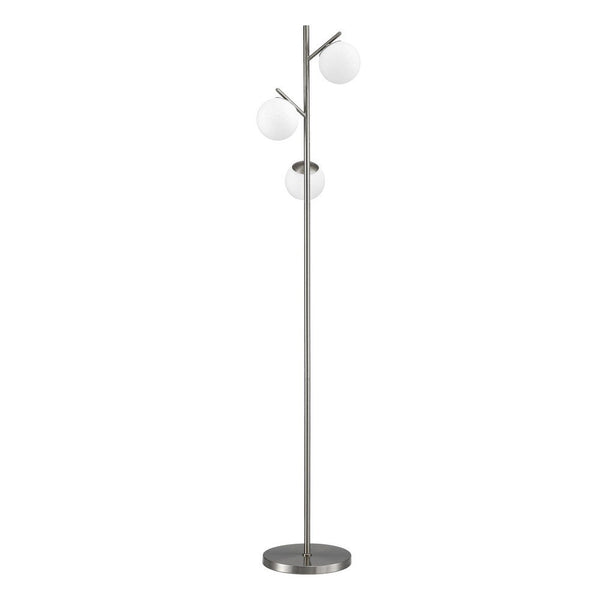 Artiss 3 Light Tree Floor Lamp 165Cm Tall Standing With Sphere Glass Shades For Modern Homes Floor Lamps