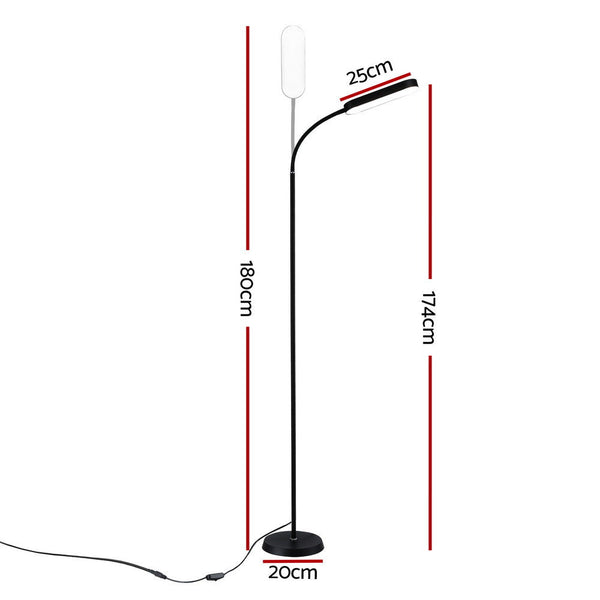 Artiss Led Floor Lamp With Remote Control & 4 Color Temperature Reading Living Room Bedroom Office Floor Lamps