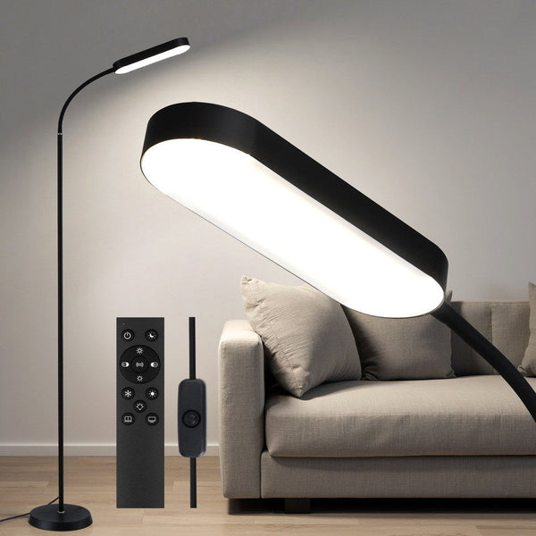 Artiss Led Floor Lamp With Remote Control & 4 Color Temperature Reading Living Room Bedroom Office Floor Lamps