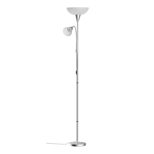 Artiss Floor Lamp Mother And Child Modern Home Living Room Office Reading Silver Floor Lamps