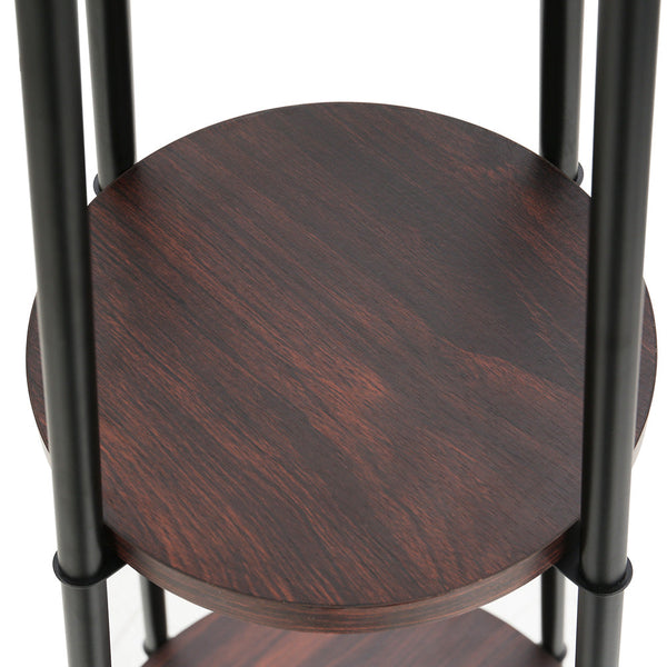 Artiss Floor Lamp 2 Tier Shelf Storage Led Light Stand Home Living Room Upright Floor Lamps