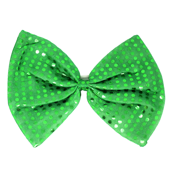 Br Costumes Large Bow Tie Sequin Polka Dots Bowtie Big King Size Party Ties
