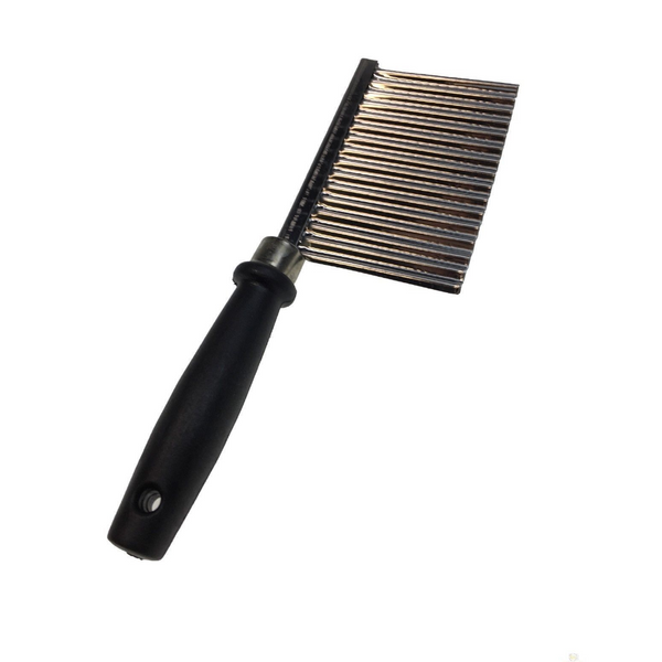 Large Ripple Jelly Knife Stainless Steel Blade Potato Crinkle Wavy Cutter Slicer Peelers & Slicers