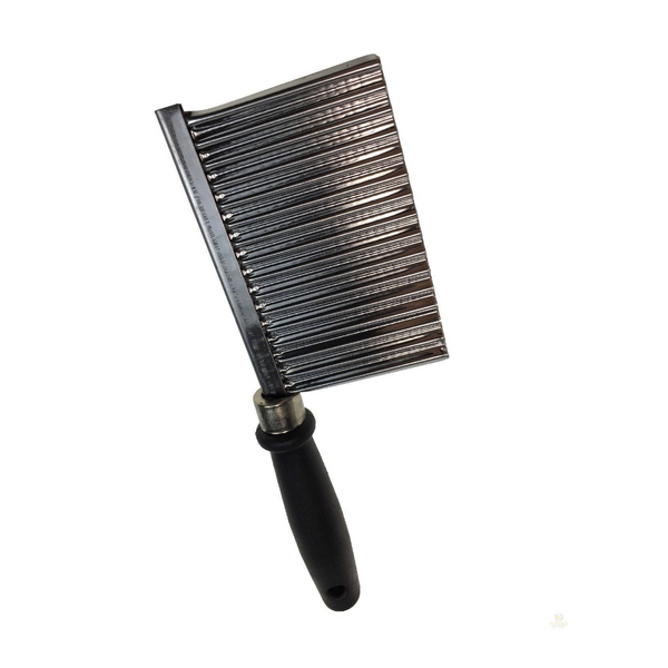 Large Ripple Jelly Knife Stainless Steel Blade Potato Crinkle Wavy Cutter Slicer Peelers & Slicers