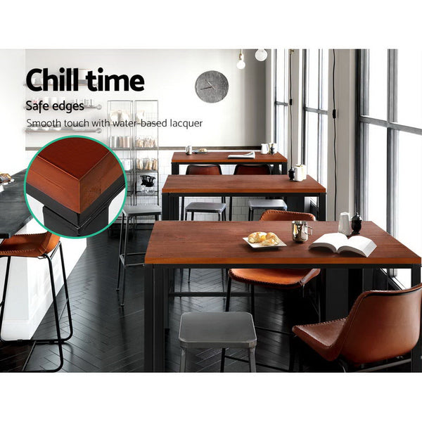 Artiss Alex Bar Table 100Cm Rectangular Bar Tables