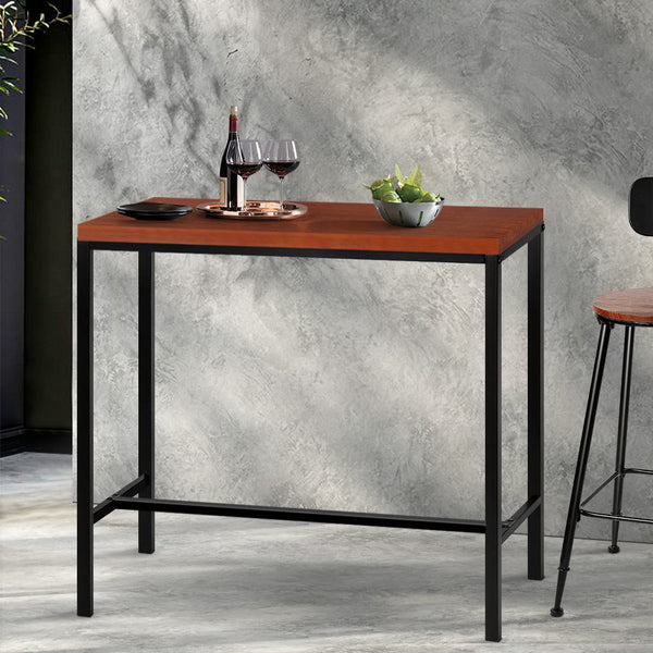 Artiss Alex Bar Table 100Cm Rectangular Bar Tables